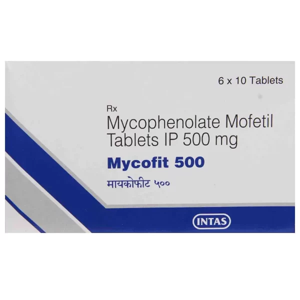 Mycofit 500 Tablet (Mycophenolate mofetil (500mg) Storage)
