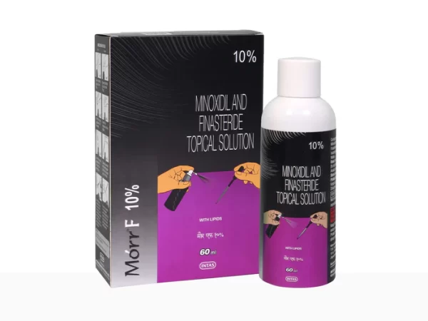 Morr F 10% Solution (Minoxidil (10% w/v) + Finasteride (0.1% w/v)