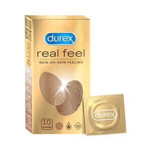 Durex Real Feel Latex-Free Condom | Suitable for Use with Lubes