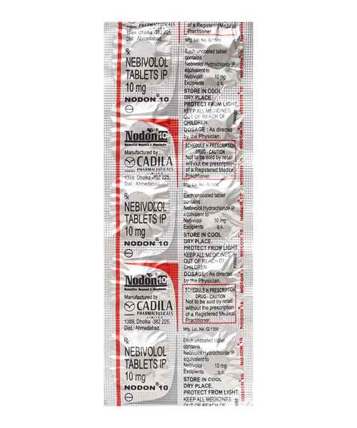 Nodon 10mg Tablet (Nebivolol)