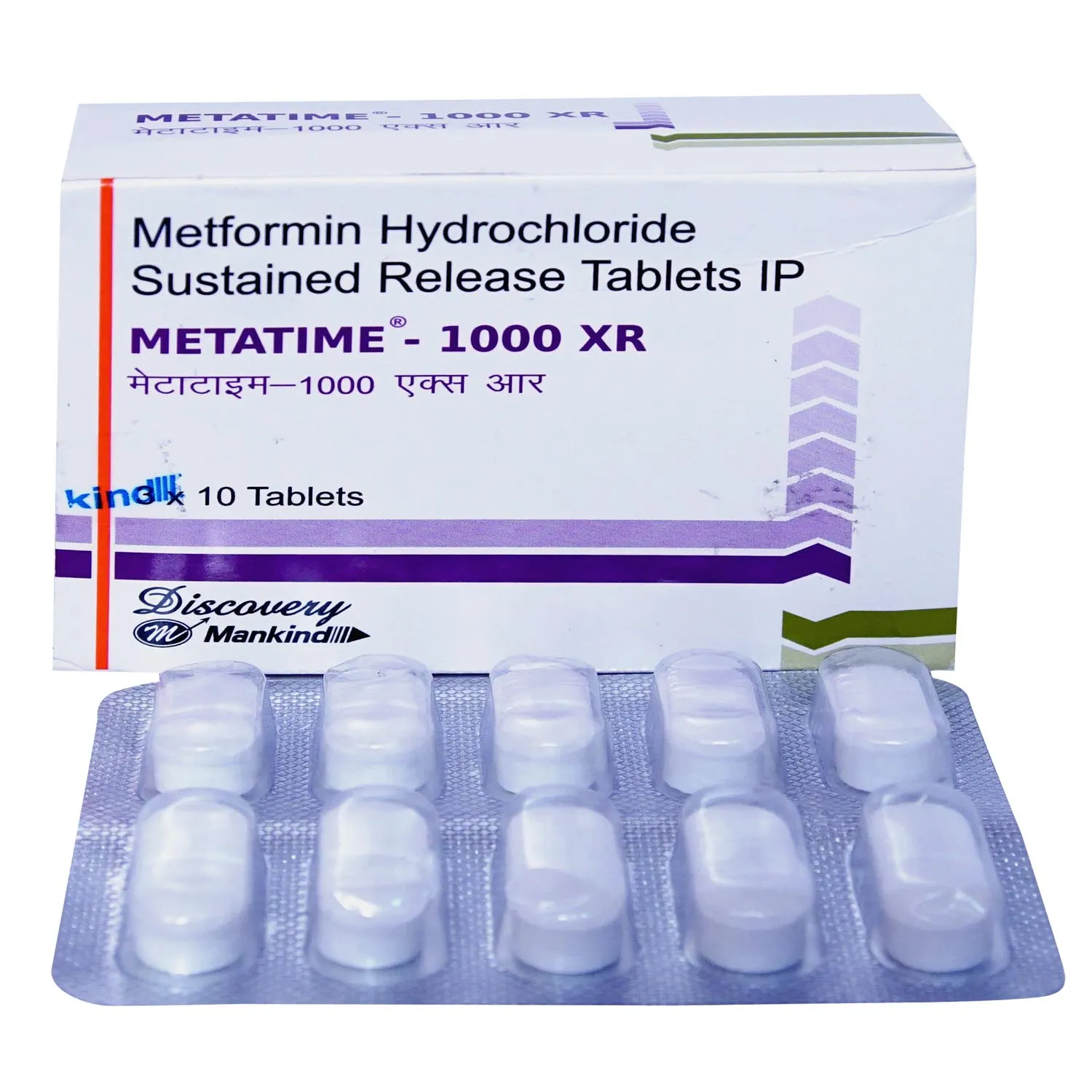 Metatime 1000 XR Tablet (Metformin)