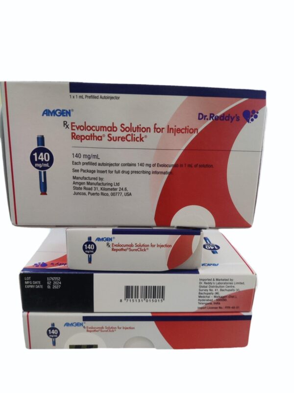 Repatha SureClick Injection (Evolocumab (140mg/ml))